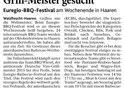 Aachener Zeitung (15.08.2015)